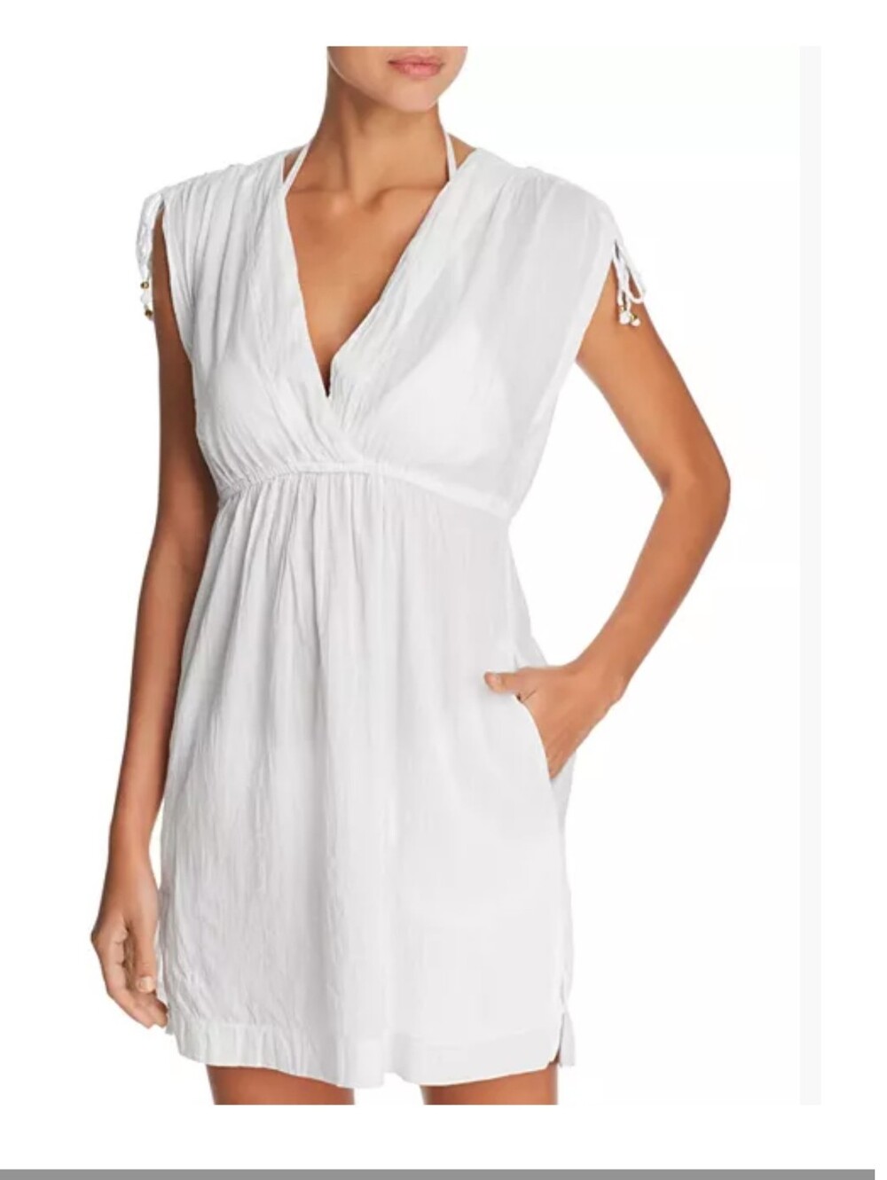 Lauren Ralph Lauren NWOT Farrah Dress Swim Cover-Up - White M